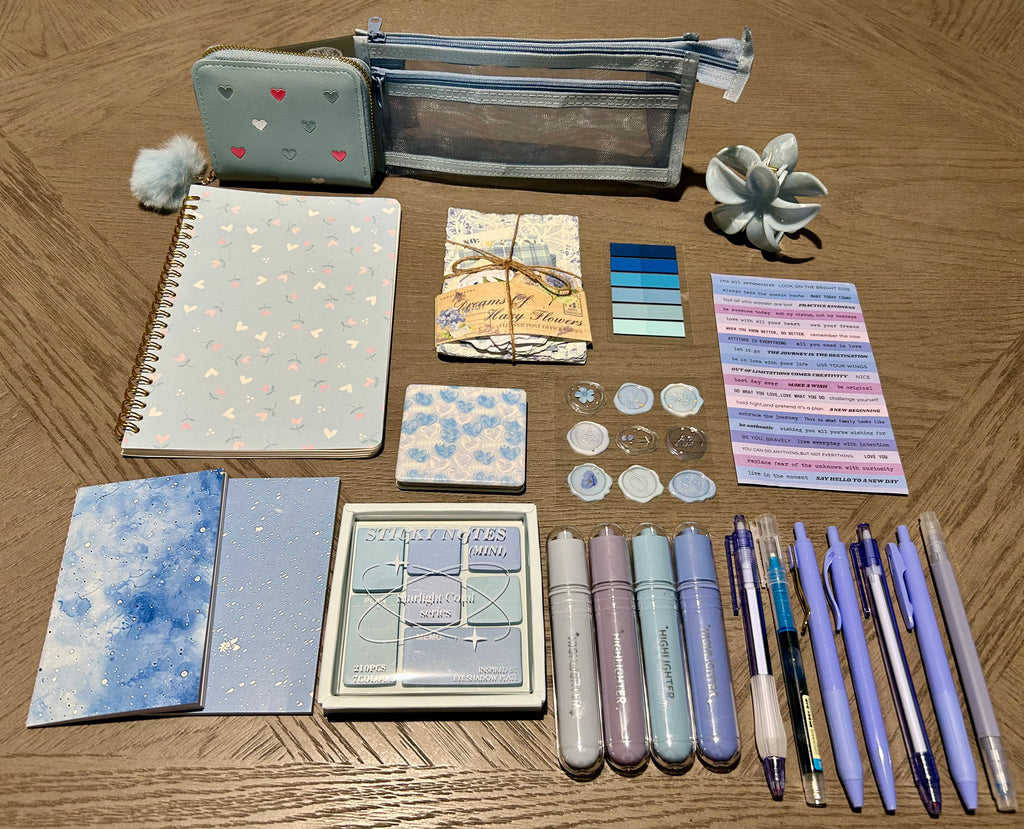 Blue Love at First Page Bookish Bundle